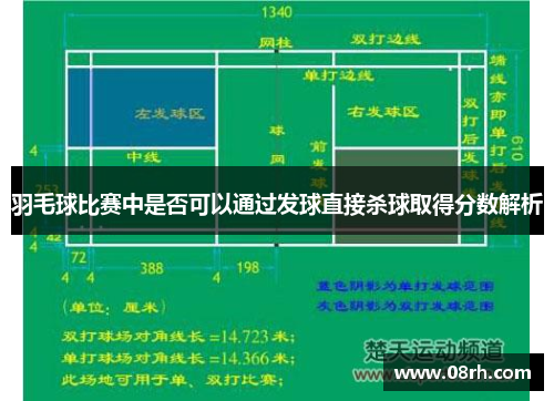 羽毛球比赛中是否可以通过发球直接杀球取得分数解析